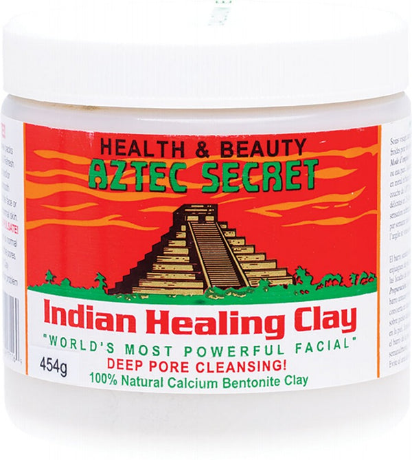 Aztec Secret 100% Natural Calcium Bentonite Clay Facial Clay 454g