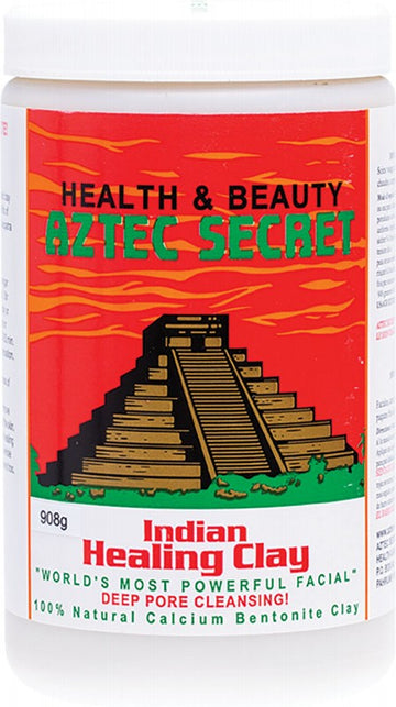 AZTEC SECRET 100% Natural Calcium Bentonite Clay  Facial Clay 908g