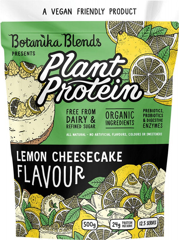 BOTANIKA BLENDS Plant Protein  Lemon Cheesecake 500g
