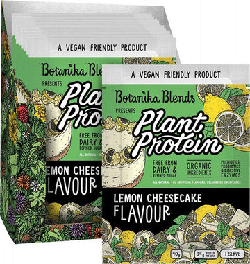BOTANIKA BLENDS Plant Protein  Lemon Cheesecake 12x40g