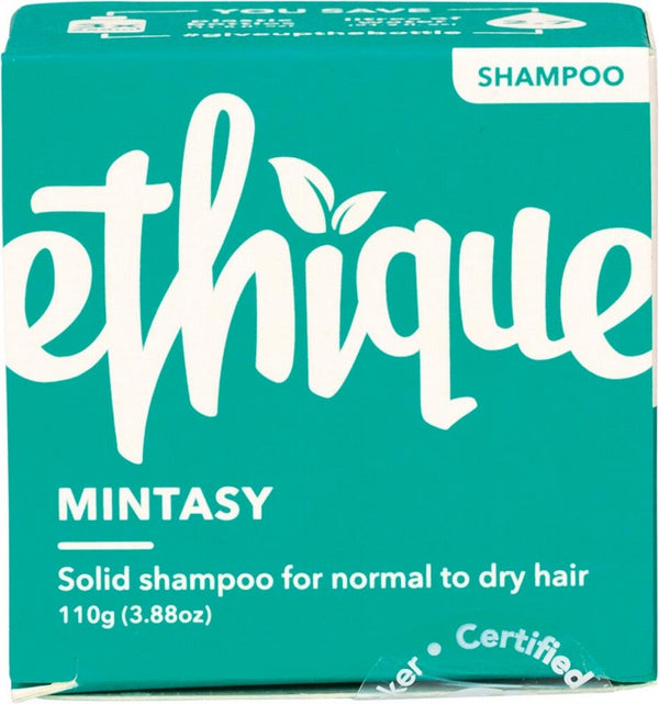 Ethique Solid Shampoo Bar Mintasy Normal to dry hair 110g