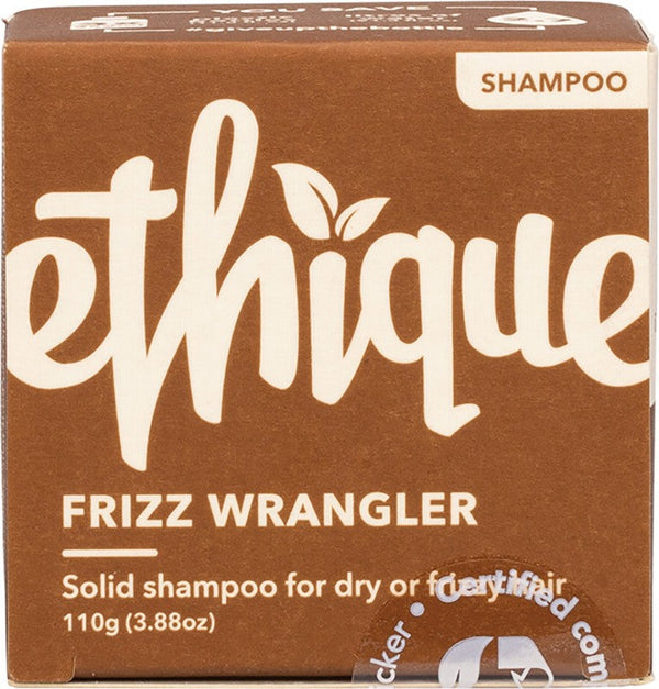 Ethique Solid Shampoo Bar Frizz Wrangler Dry or Frizzy Hair 110g