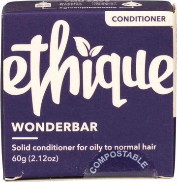 Ethique Solid Conditioner Bar Wonderbar Oily or Normal Hair 60g