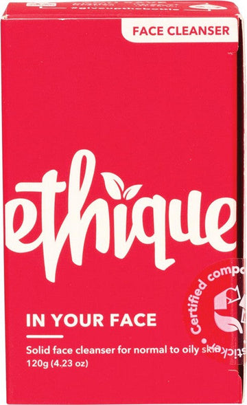 Ethique Solid Face Cleanser Bar In Your Face 120g