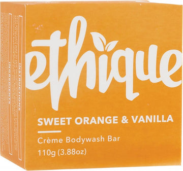 Ethique ETHIQUE Solid Cream Body Cleanser Orange & Vanilla 105g