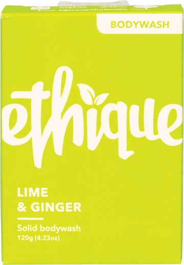 Ethique Solid Bodywash Bar Lime & Ginger 120g