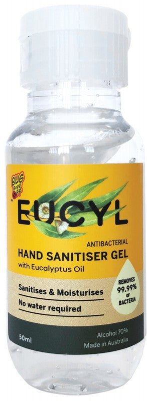 Bug-Grrr Off EUCYL Hand Sanitiser Gel with Eucalyptus 50ml