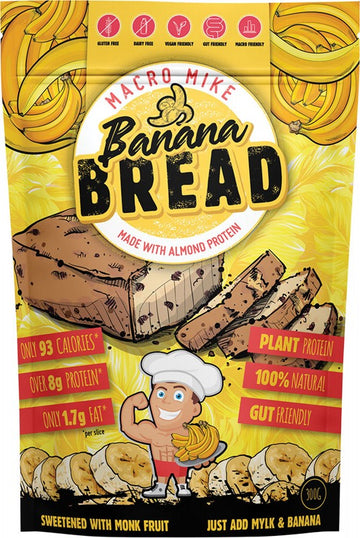 MACRO MIKE Protein Banana Bread Baking Mix 250g