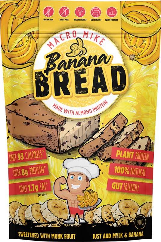 MACRO MIKE Protein Banana Bread Baking Mix 250g