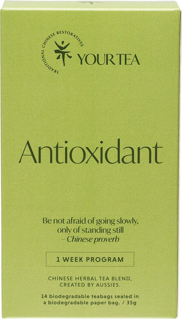 Your Tea Chinese Herbal Blend Tea Bags Antioxidant 14pk