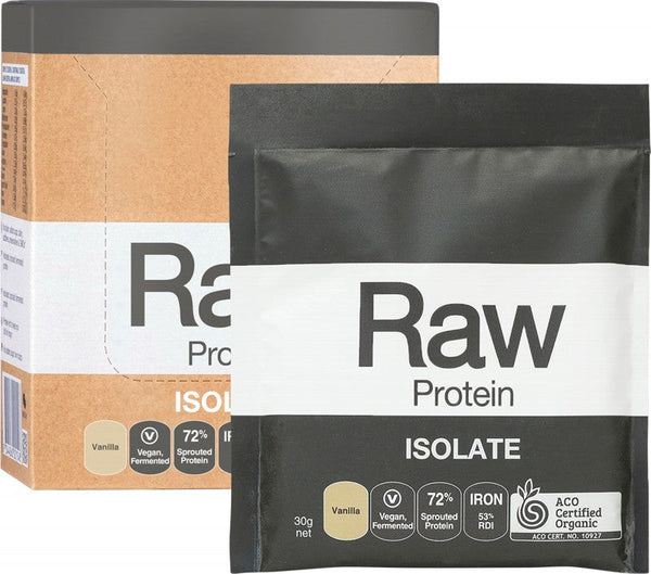 AMAZONIA Raw Protein Isolate  Vanilla 12x30g