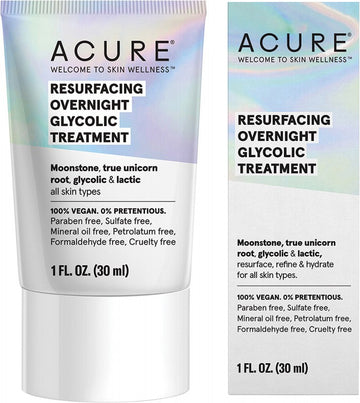 ACURE Resurfacing Overnight Glycolic Treatment 30ml