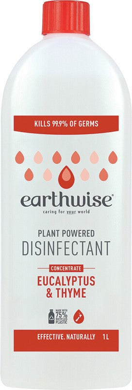 Earthwise Disinfectant Eucalyptus & Thyme 1L