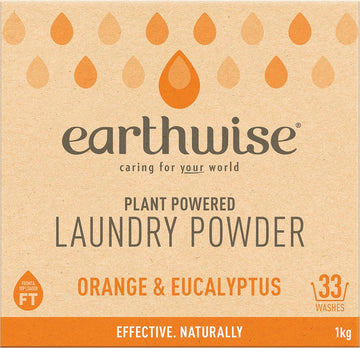 Earthwise Laundry Powder Orange & Eucalyptus 1kg