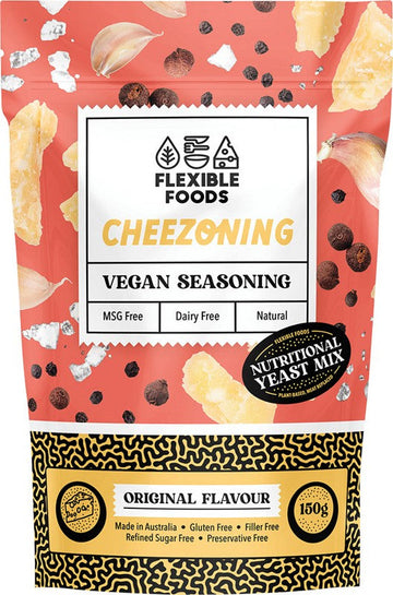 FLEXIBLE FOODS Cheezoning Vegan Seasoning  Original 150g