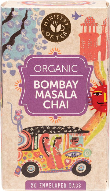 MINISTRY OF TEA Herbal Tea Bags  Bombay Masala Chai 20