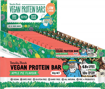BOTANIKA BLENDS Vegan Protein Bars  Apple Pie 12x40g