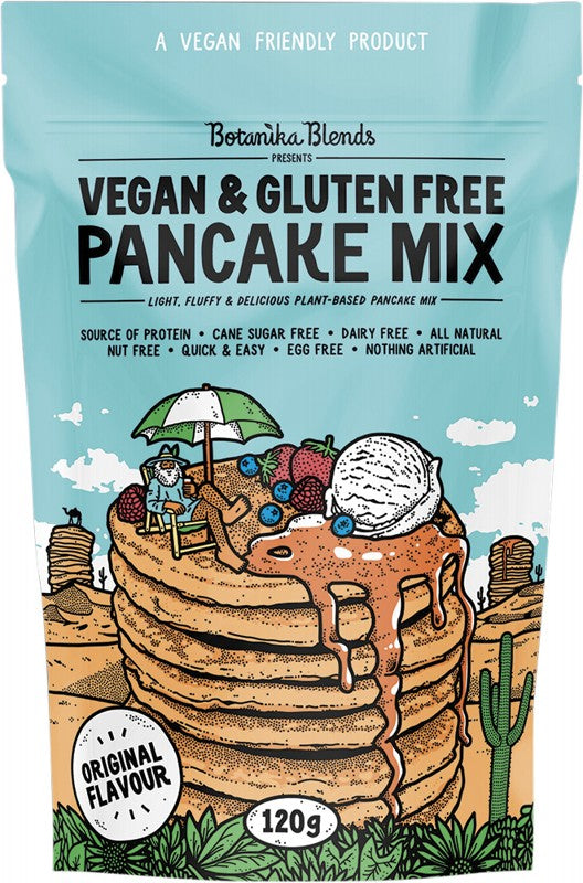 Botanika Blends Vegan & Gluten Free Pancake Mix Original 120g
