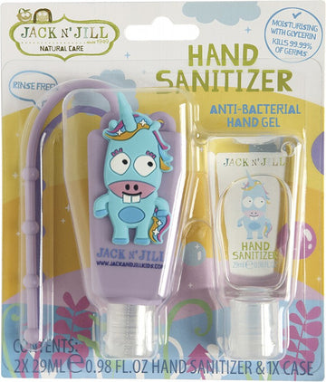 JACK N' JILL Hand Sanitizer & Holder  Unicorn 2x29ml