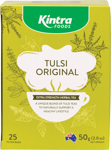 Kintra Foods Herbal Tea Bags Tulsi Original 25pk
