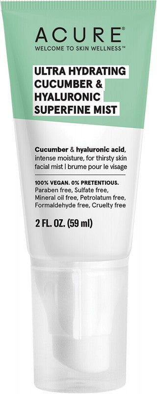 ACURE Ultra Hydrating Cucumber & Hyaluronic Superfine Mist 59ml