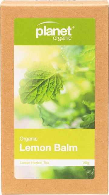 Planet Organic Herbal Loose Leaf Tea Organic Lemon Balm 20g