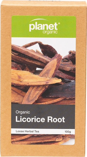 Planet Organic Herbal Loose Leaf Tea Organic Licorice Root 100g