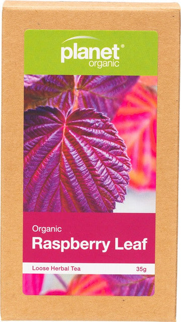 Planet Organic Herbal Loose Leaf Tea Organic Raspberry Leaf 35g