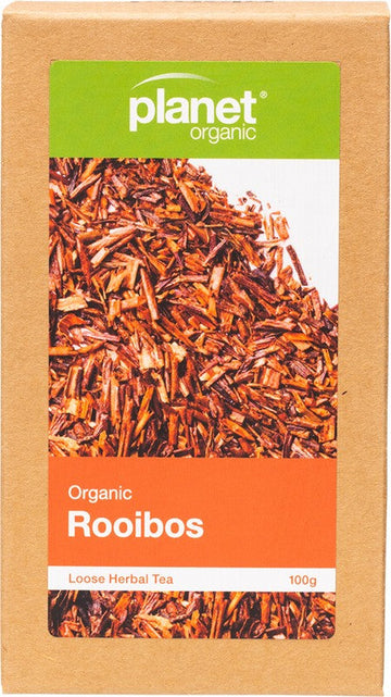 Planet Organic Herbal Loose Leaf Tea Organic Rooibos 100g
