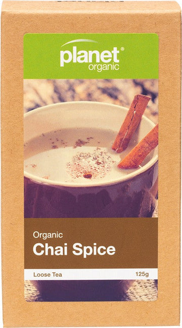 Planet Organic Loose Leaf Tea Organic Chai Spice 125g