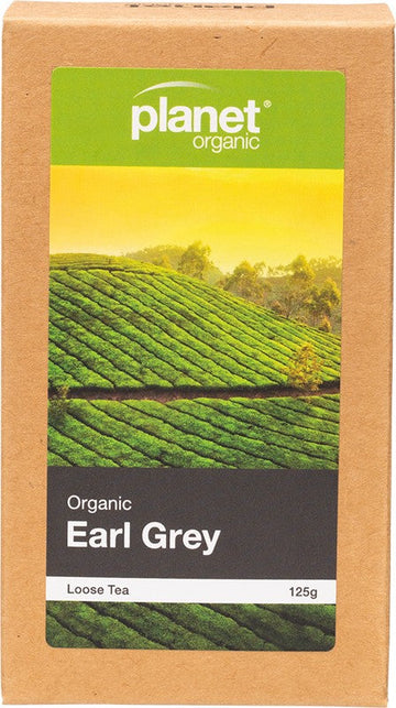 Planet Organic Loose Leaf Tea Organic Earl Grey 125g