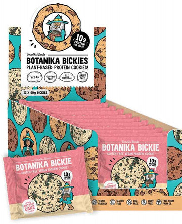 BOTANIKA BLENDS Botanika Bickie - Protein Cookie  Birthday Cake 12x60g