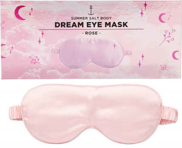 SUMMER SALT BODY Dream Eye Mask  Rose (Satin + Spandex) 1