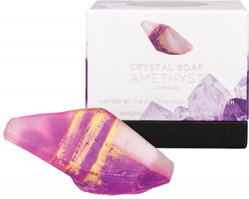 Summer Salt Body Crystal Soap Amethyst Lavender 150g