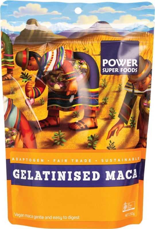 Power Super Foods Gelatinised Maca The Origin Series 250g