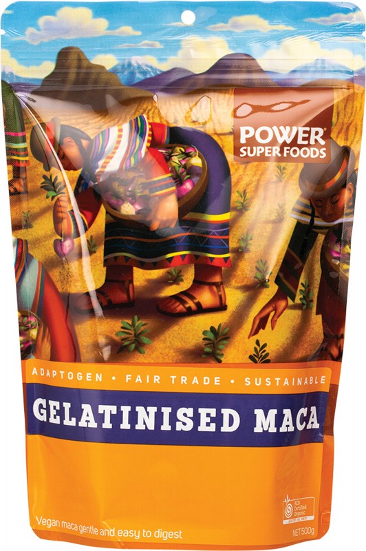 Power Super Foods Gelatinised Maca The Origin Series 500g