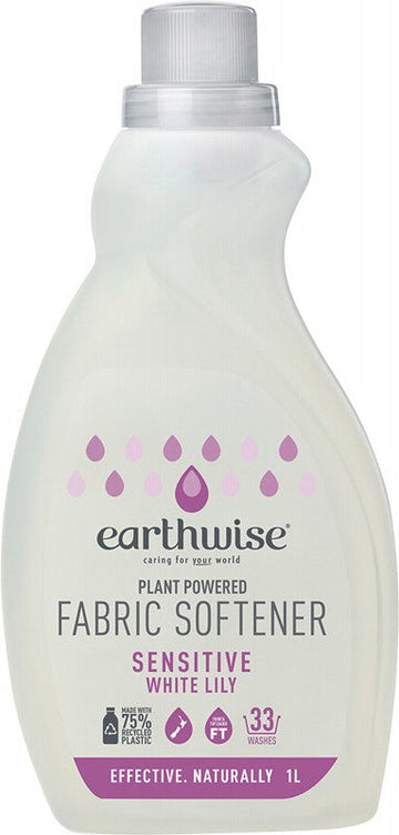 Earthwise Fabric Softener Sensitive White Lily 1L