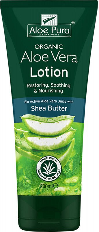 Aloe Pura Aloe Vera Lotion with Shea Butter 200ml