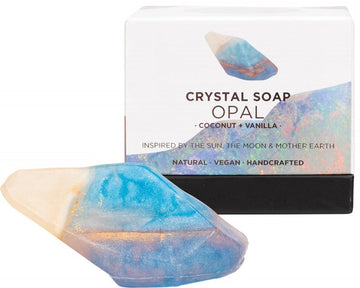Summer Salt Body Crystal Soap Opal Coconut & Vanilla 150g