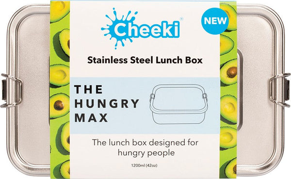 CHEEKI Stainless Steel Lunch Box  The Hungry Max 1200ml