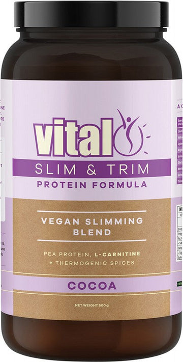 MARTIN & PLEASANCE Vital Slim & Trim Protein  Vegan Slimming Blend - Cocoa 500g