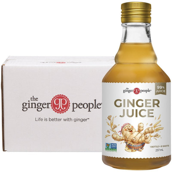 THE GINGER PEOPLE Ginger Juice  99% Juice 6x237ml