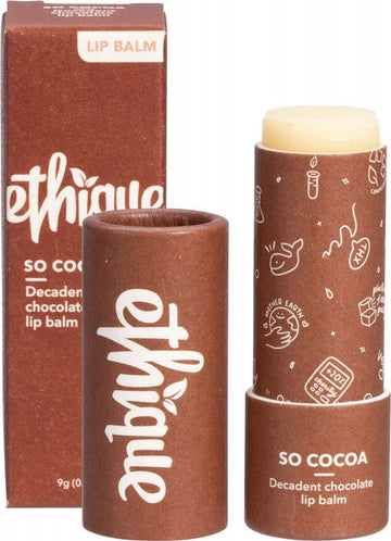 Ethique Lip Balm So Cocoa Chocolate 9g