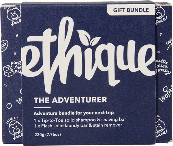 Ethique Gift Bundle The Adventurer Tip To Toe & Flash 2pk
