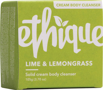 Ethique Solid Cream Body Cleanser Lime & Lemongrass 105g