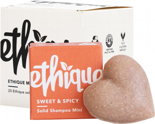 ETHIQUE Solid Shampoo (Mini)  Sweet & Spicy - Add Oomph 20x15g