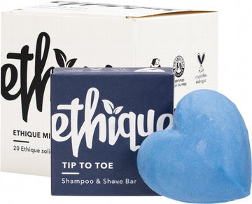 ETHIQUE Solid Shampoo & Shaving Bar (Mini)  Tip-to-Toe 20x15g