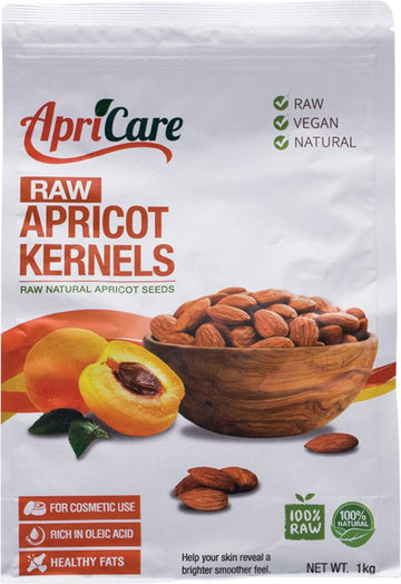 Apricare Apricot Kernels Raw 1kg