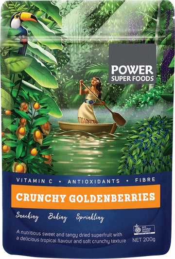 Power Super Foods Crunchy Goldenberries The Origin Series 200g
