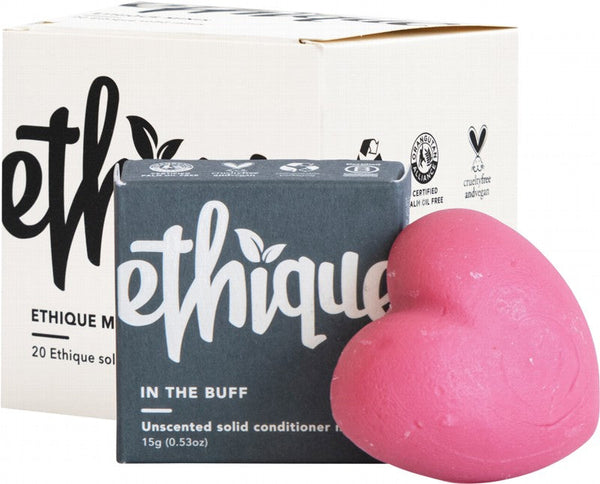 ETHIQUE Solid Conditioner (Mini)  In The Buff - Unscented 20x15g